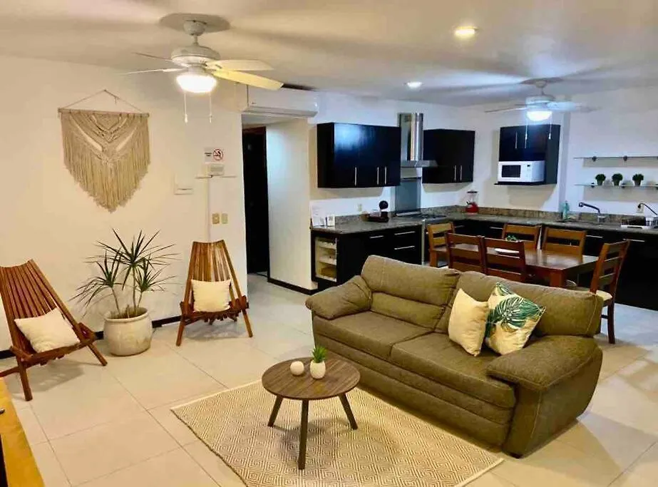 Departamento En El Centro De Playa Del Carmen Excelente Ubicacion Internet Fibra Optica Apartment